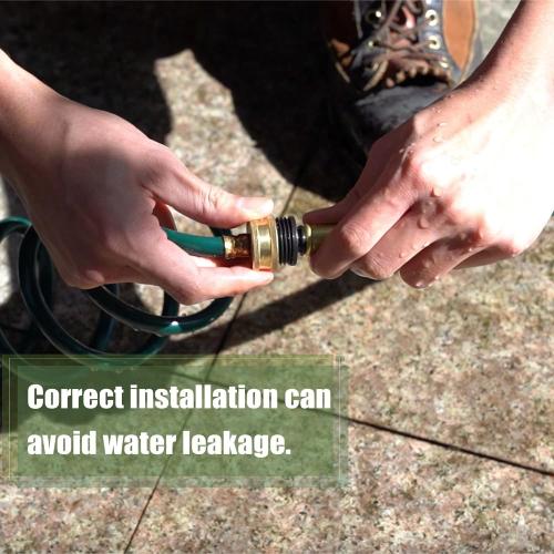 Orgrimmar Garden Hose No Leaking for Watering: No Kink and Lightweight - 1/2 Water Hoses 15 FT with Fittings for Outdoor and Yard