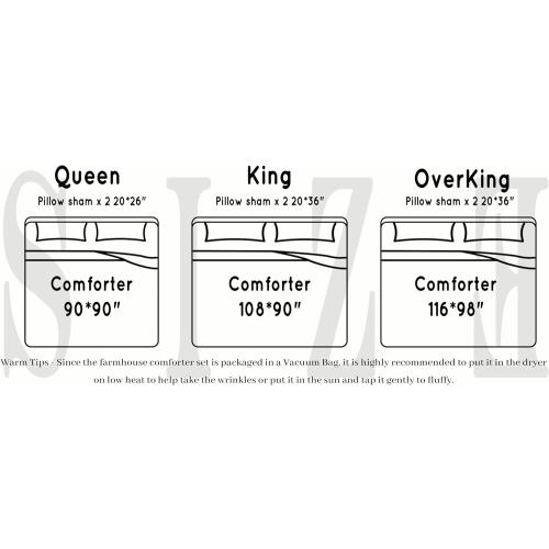 Queen Comforter Set - Ruched Comforter Queen Size Bed Set Boho Shabby Chic Bedding for Bedroom Comforter Fluffy 3 Piece Ruffle Comforter Set with Pillow White Bedding Soft