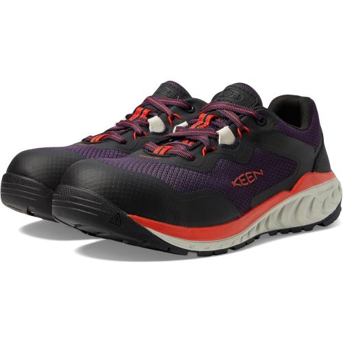 KEEN Utility Tempe - Shoes for Men - Compression-Resisting Midsole - Cement Outsole - Abrasion-Resistant Upper - size 8,5