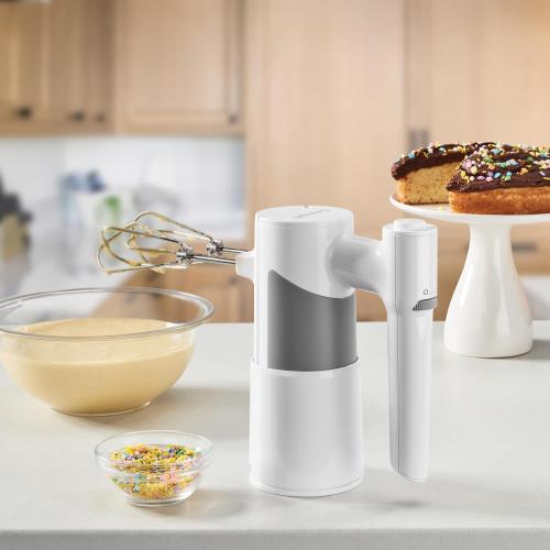 Cuisinart 5 Speed Hand Mixer, HM-150, White‼️light dirt‼️