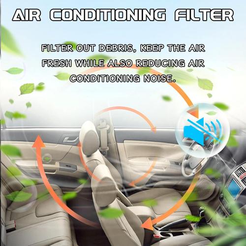 Cabin Air Filter, CF10285 Activated Carbon Air Filter to Adsorb PM2.5 Replacement, HEPA Air Conditioner Cabin Filter for Toyota 4Runner Highlander RAV4 Camry Corolla Sequoia Sienna Avalon