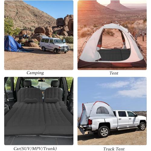 Product is good 3 in 1 SUV Air Matterss | Car Mattress with Electric Air Pump-2 Support Fillers & 2 Pillows Fits SUV|MPV|Minivan for Road Trip Camping Black