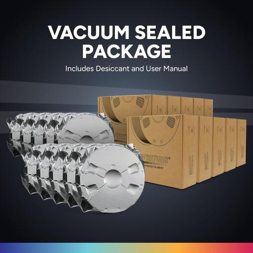 OVERTURE PETG Filament 1.75mm Bundle 10kg, High Speed 3D Printer Filament, Neatly Wound & Clog-Free, 10 Pack 1kg(2.2lbs), Accuracy  /- 0.02mm, Fit Most FDM Printers (Black 10 Pack)