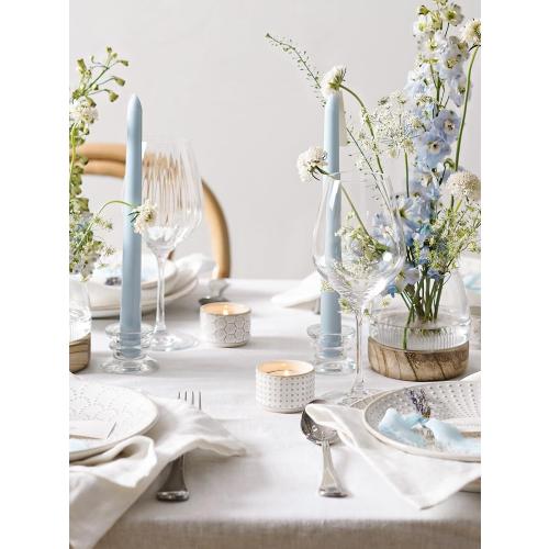 LE TAUCI Tealight Candle Holder, Embossed Ceramic Votive Candle Holders Bulk for Thanksgiving,Christmas, Wedding Table Centerpiece Decor, Set of 36, Arctic White
