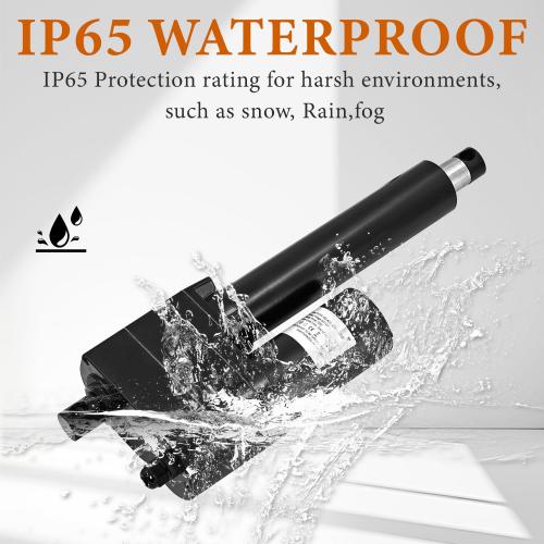 6 High Force Linear Actuator 2000 lbs 12V Heavy Duty Linear Thruster replace for PA-17 6 Inch Stroke Actuator for Agriculture & Industrial Applications with Potentiometer & IP65 Waterproof Protection ( no test )