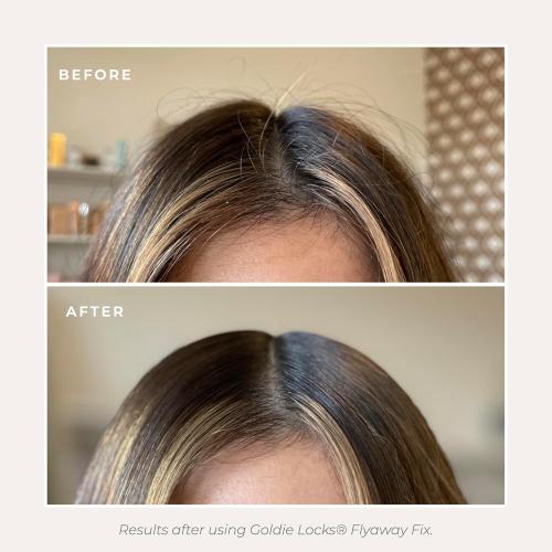 Goldie Locks Flyaway Fix Hydrating Pomade Stick - Tames Flyaways and Controls Frizz - Lightweight Non-Greasy Hold - Safe for Extensions & Color-Treated Hair - Protein-Free - 0.5 oz