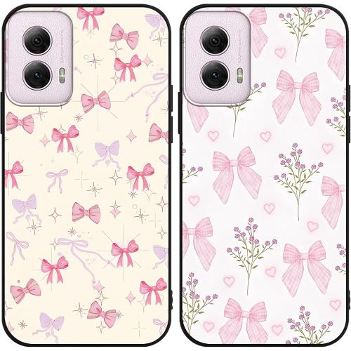 2 Pack Pink Bow Phone Case