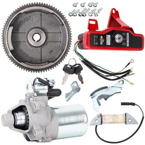 SOFO Predator 212 Electric Starter Kit Fit for Honda GX200,GX160,6.5HP,5.5HP for Coleman 196cc,212cc,224cc Non Hemi Small Engine Mini Bike Go Kart