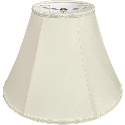 TOOTOO STAR Bell Lamp Shades, 7 x 15 x 10.5 Royal Style Spider LampShade or Table and Floor Lamps, Home Decor Beige Floor Lamp Table Lamp Shade