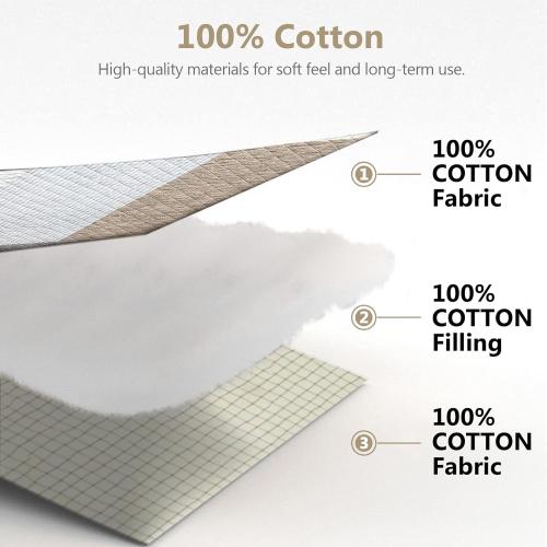 Quilts Queen Size - Queen Quilt Bedspread, 100% Cotton Patchwork Quilt Bedding Set for Queen Bed, 3 Pieces Plaid Farmhouse Reversible Rustic Lightweight Comforter Spread, Brown/Beige/Gray