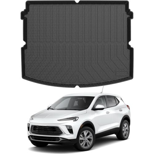 Mixsuper Custom Fit Cargo Liner for Buick Encore GX 2020-2024 2025 (Only Fits Models W/Cargo in Lower Position) All Weather Rear Trunk Liner Cargo Mat Black