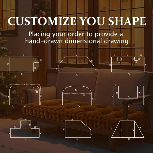 Floor Pillow Cushion for Home Decor, Seating, Tufted Corduroy Cushions for Balcony Outdoor Tatami Living Room (Beige, 16 W x 16 L x 4 H)   Long Cushion