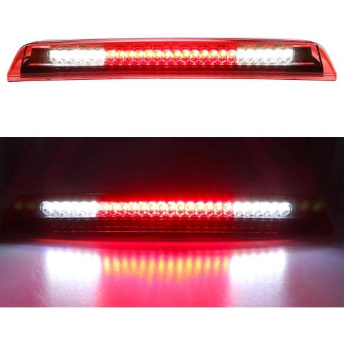 LED 3rd Third Brake Light for 2004-2015 Nissan Titan 2005-2016 Frontier Cargo Light High Mount Lamp (Red Lens)