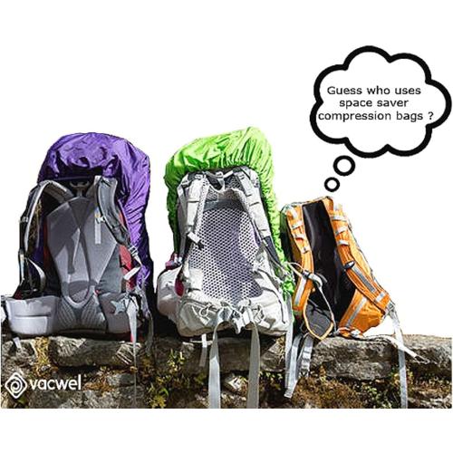 8-Pack Vacuum Storage Bags for Packing - Strong Vacuum Space Bags for Clothes - Premium Space Saver Quality - Size 28 x 20