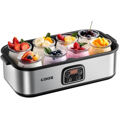 GDOR Yogurt Maker with Adjustable Temp