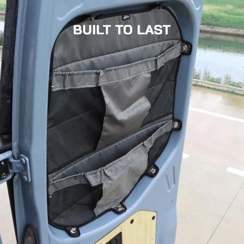 Rear Door Storage Bags (Pair) for Mercedes-Benz Sprinter VS30 2019-2026, Rear Door Storage Panels, Lightweight Design, Middle