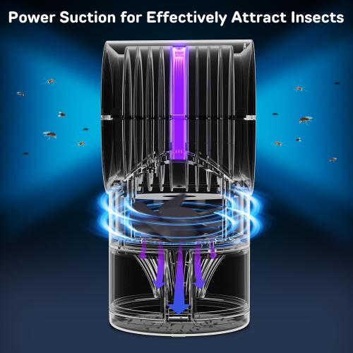 Fly Trap Indoor,White Gnat Traps House Indoor,Timed Indoor Insect Trap