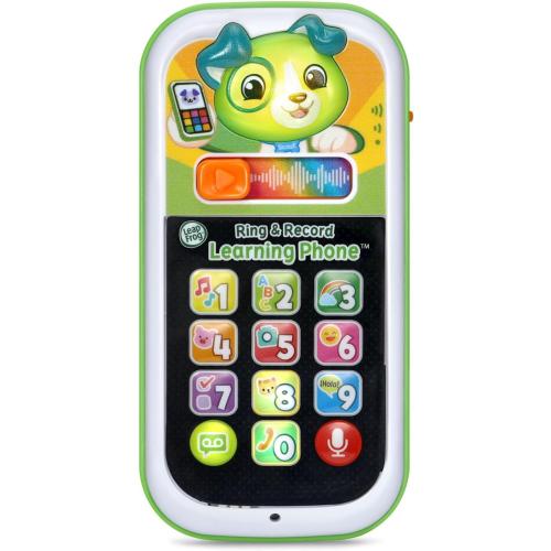 LeapFrog Scout's Ring and Record Learning Phone, Infant Pretend-Play Toy