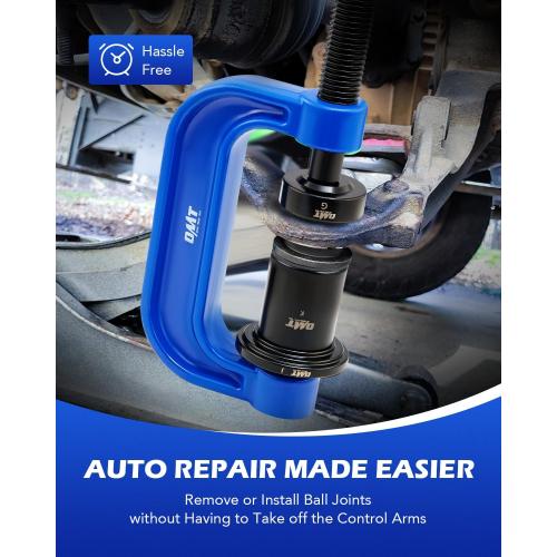 Blue Orion Motor Tech 21PCS Master Ball Joint Press, Upper and Lower Ball Joint Removal Tool, Automotive Ball Joint Press Kit