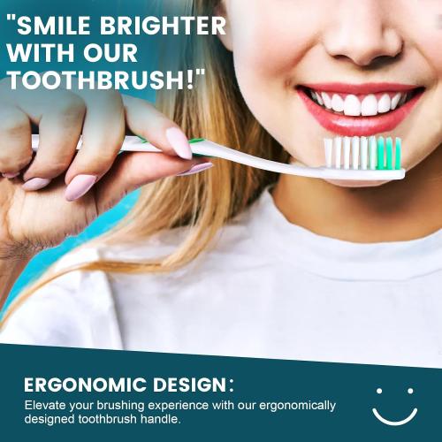 Navona Set of 150 PCS Individually Wrapped Bulk Toothbrush Pack, Disposable Soft Bristle for Adult or Kid, Ergonomic Handle, Perfect for Travel, Hotel, Donation