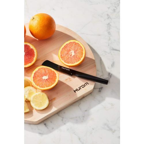 Hurom Fruit & Vegetable Knife Set, Matte Black
