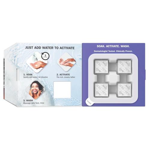 Olay Face Wash, Retinol Cleansing Melts, Fragrance-Free, Daily Use Gentle Cleanser, For All Skin Types, Travel Size, Water-Activated to Clean, Tone, and Refresh, 64ct (2 Pack x 32ct)