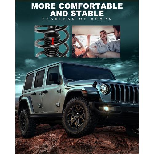 AUTOMUTO - Both (2) Front Pair Driver & Passenger Side Complete Strut & Spring Assembly Replacement for 2010-2012 for Hyundai for Santa Fe