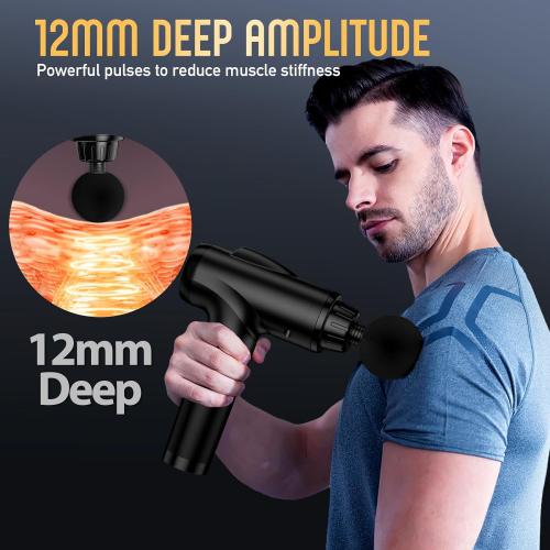 Massage Gun Deep Tissue, Handheld Electric Muscle Massager, High Intensity Percussion Massage Device for Pain Relief with 9 Attachments,Pallet of Product