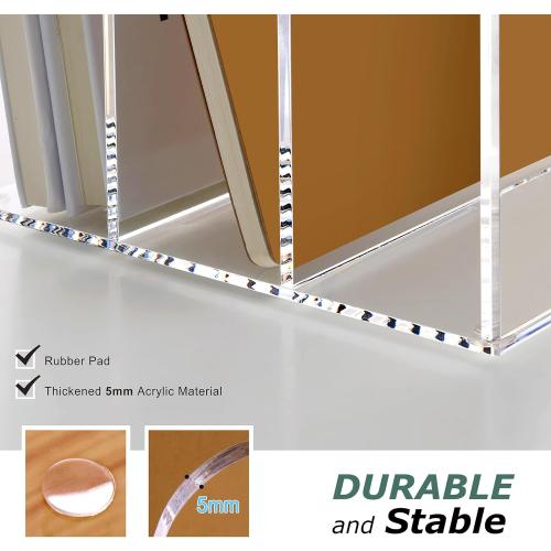 SANRUI Acrylic Magazine desk organizer