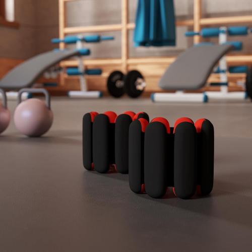 Ankle weights for women wrist weight: Adjustable ankle & wrist weights 2lbs(1lb each) for Pilates & Yoga exercise - Hand & Leg weights for women at home