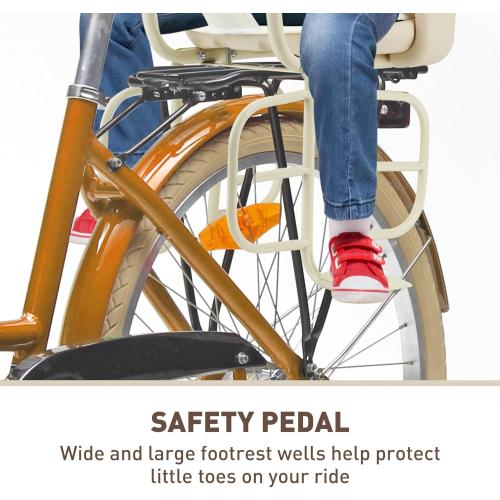 Kid's Bike seat Rear Child Carrier Bike Chair for Bicycle Kids seat for Children 2~4 Years,Weight 55 lbs