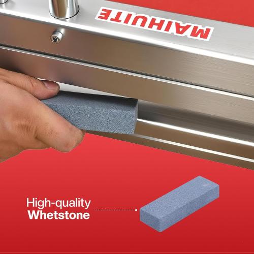 10mm Thick Floor Cutter - 13 Pro Vinyl Floor Cutter for LVP, LVT, WPC, SPC, PVC, VCT, Rigid Core Vinyl Flooring - Honing Stone Included - Manual Operation, No Electricity, No Noise