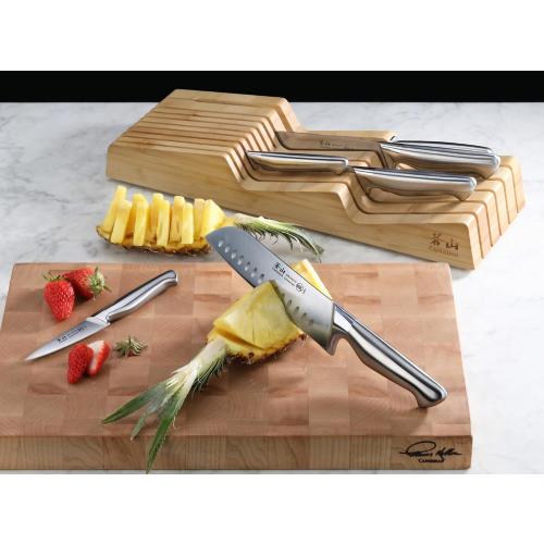 Cangshan Sanford Series 1027167 German Steel 7-Piece Knife In Drawer Set