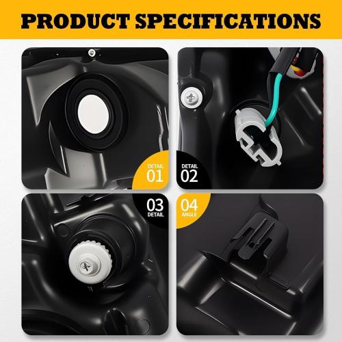 Jecoupoon 811500E250 811100E250 Halogen Headlight w/o Bulbs Compatible with 2014-2016 Highlander LE Plus/LE/Limited/XLE Driver & Passenger Side