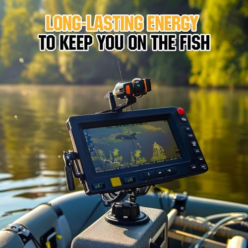 ECO-WORTHY 12V 20Ah Lithium Battery, 3000  Deep Cycle Rechargeable LiFePO4 Lithium Ion Phosphate Battery with BMS for Trolling Motor, Fish finder, Kids Scooters, Power Wheels, Outdoor Camping