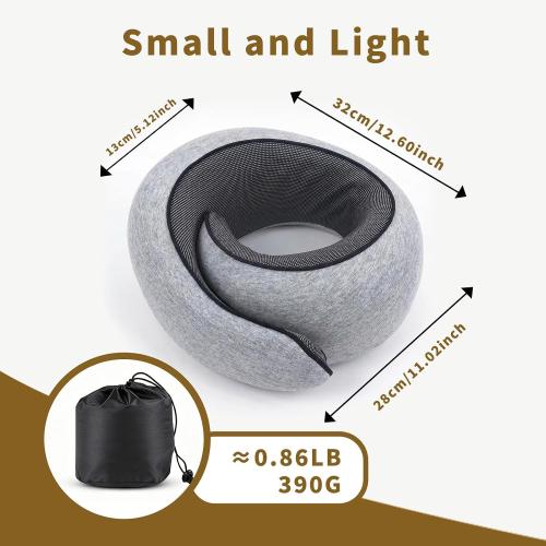 CosyRest Memory Foam Travel Neck Pillow