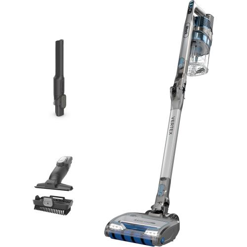 Shark IZ462H Vertex Ultra Lightweight Cordless Stick Vacuum with DuoClean PowerFins, Crevice, Pet Multi-Tool, Anti-Allergen, Brush, Removable Handheld, Flex, 60 min Runtime, Blue, MultiFLEX