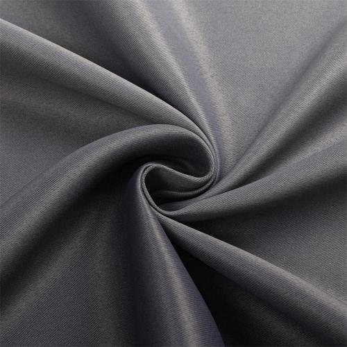 MIUCO Blackout Curtains & Drapes for Bedroom Living Room 84 Inches Long Grey and White Room Darkening Ombre Curtains Rod Pocket & Back Tab Curtains Thermal Insulated Light Blocking 2 Panels Set