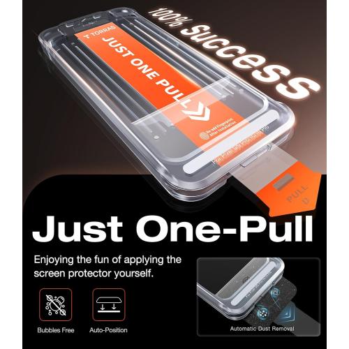 TORRAS for Google Pixel 10 Pro/Pixel 10 / Pixel 9 Pro / 9 Screen Protector [Military-Grade] [9H  Tempered Glass] Screen Protector Pixel 10 Pro/Pixel 10 / Pixel 9 Pro/ 9 6.3 2-Pack