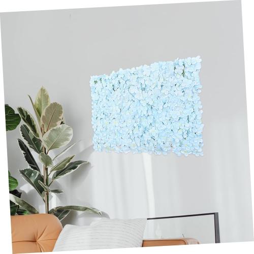 Artificial Flower Wall Decor for Weddings Hydrangea Flower Backdrop Wall for Events Beautiful Floral Ornament for Party Anniversary Decoration -11PC
