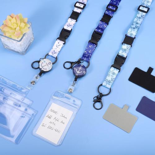 3 Pack Cruise Lanyards, Adjustable Lanyards for Cruise Ship Cards with Retractable Badge Reel, 6 Pack Waterproof ID Badge Holder and 3 Pack Phone Tether Tab