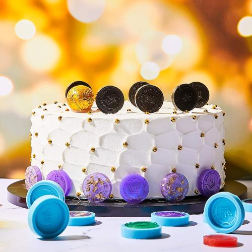 Patelai  Resin International Chess Molds Silicone Checkers Epoxy Molds Chess Resin Casting Mold for Home Decoration Jewelry Cake Pendant Making Supplies(Blue)