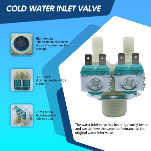 DC62-30312J DC62-30314K Water Inlet Valve WF42H5000AW for Samsung