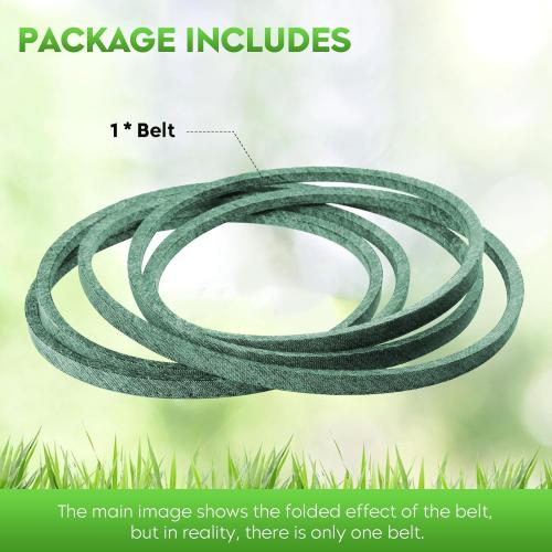 954-04077A Lawn Mower 50 Deck Belt Fits for Cub Cadet XT1 LT50 LT1050 SLT1550 LTX1050 LGTX1050, for MTD 954-04077 754-04077 754-04077A,for Toro GT2100 GT2200, for Toro 112-0332, Aramid, 5/8 x 134