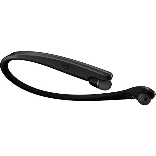 LG TONE Flex Wireless Bluetooth Stereo Neckband Earbuds HBS-XL7 - 32-Bit Hi-Fi DAC, Meridian Audio, Black