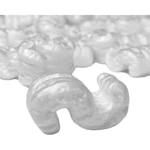 Moving Packing S-Shaped Popcorn Cushion for Shipping (White)