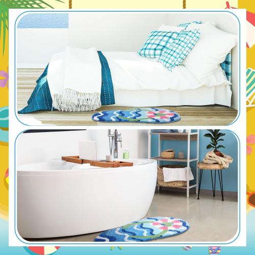 Drydiet Flip Flop Rug Summer Bathroom Cute Thongs Door Mat Decoration