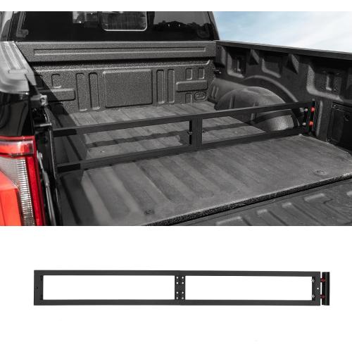 Truck Bed Divider Compatible with 2024 2025 Ford F150 Cargo Divider Trunk Organizer Aluminum Alloy Luggage Divider Replacement for 2024 F-150 Accessories