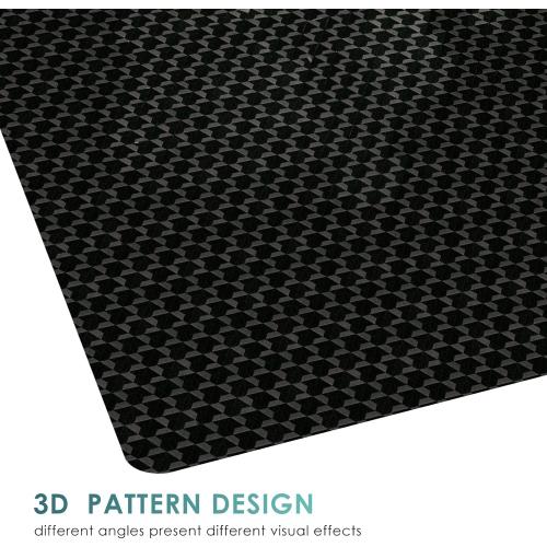 Vicwe Office Chair Mat for Carpet, 48x36 Anti-Slip Waterproof Floor Protector Desk Chair Mat for Rolling Chairs, Heavy Duty Chair Mat with Studs,Easy Glide Floor Mat for Home,Gaming