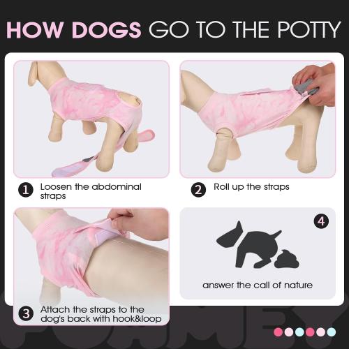 FUAMEY Surgery Suit for Dogs Female After Spayed, Soft Onesie for Surgery
